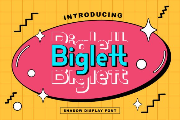 Biglett: A Bold, Playful Display Font That Demands Attention