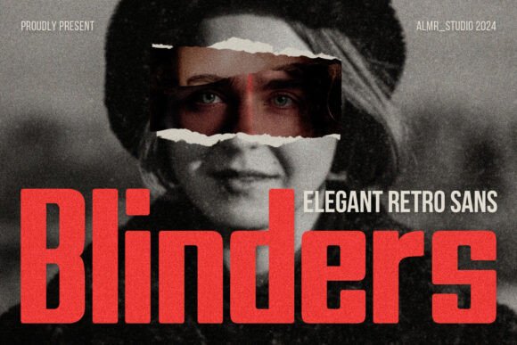 Blinders: A Retro Sans Serif That Earns Its Place on the Brand Board
