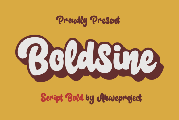 Boldsine: A Bold Retro Handwritten Font for Scroll-Stopping Campaigns