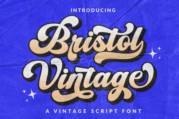 Bristol Vintage: A Cheerful Script Font for Campaign Clarity