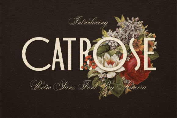 Catrose: A Vintage Serif Font for Modern Digital Brands