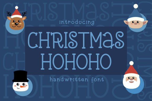 Christmas Hohoho: A Script Font That Makes Your Holiday Campaign Instantly Recognizable