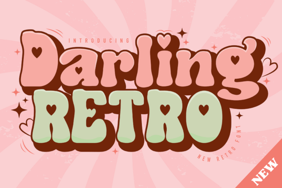 Darling Retro: A Display Font with Real Personality