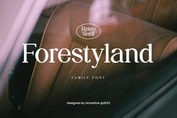 Forestyland: A Timeless Serif Font for Handmade Charm