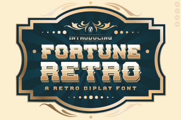 Fortune Retro: A Vintage Display Font That Fits Real Web Projects