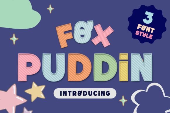 Fox Puddin: A Playful Yet Polished Display Font