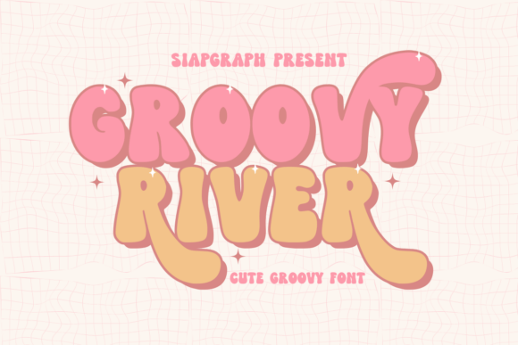 Groovy River: A Display Font That Makes Campaigns Feel Alive