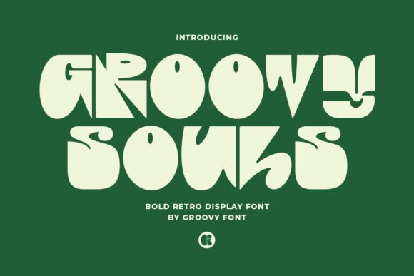 Groovy Souls: A Bold Retro Display Font That Elevates Real Branding