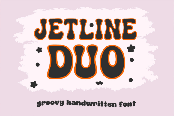 Jetline Duo: A Retro Handwritten Typeface for Warm Editorial Moments
