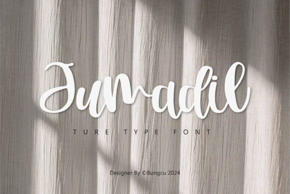 Jumadil: A Script Amp Font That Makes Your Campaigns Instantly Recognizable