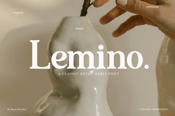 Lemino: A Timeless Serif Font for Small Business Branding