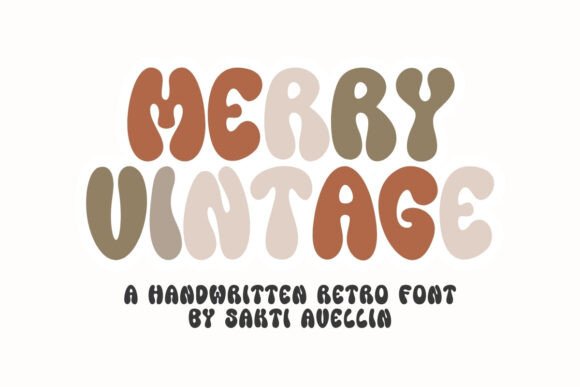 Merry Vintage: A Handwritten Font with Editorial Warmth