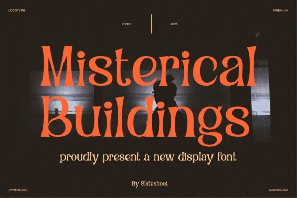 Misterical Buildings: A Vintage Display Font That Elevates Small Business Branding