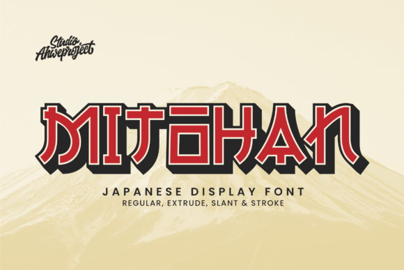 Mitohan: A Display Font That Brings Japanese Charm to Your Brand