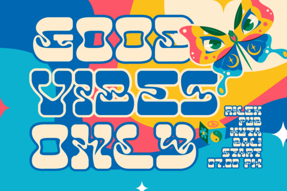 Neon Daze: A Bold Display Font for Campaign Headlines That Pop