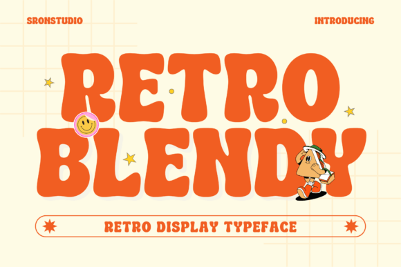 Retro Blendy: A Display Font That Adds Vintage Charm to Modern Web Design