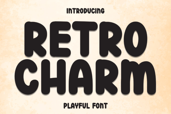 Retro Charm: A Display Font That Feels Like a Warm Hello