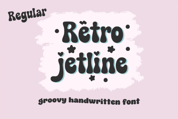 Retro Jetline Regular: A Warm, Playful Display Font for Editorial Charm
