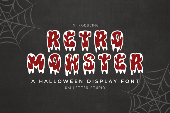 Retro Monster: A Bold, Playful Display Font