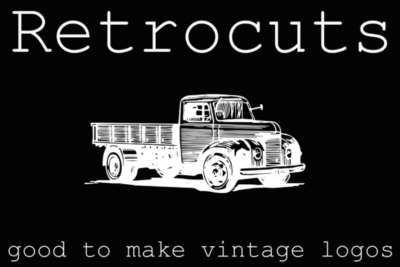 Retrocuts: A Vintage Dingbats Font for Handmade Charm