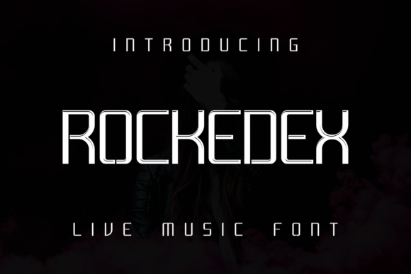 Rockedex Display Font for Handmade Labels & Craft Projects