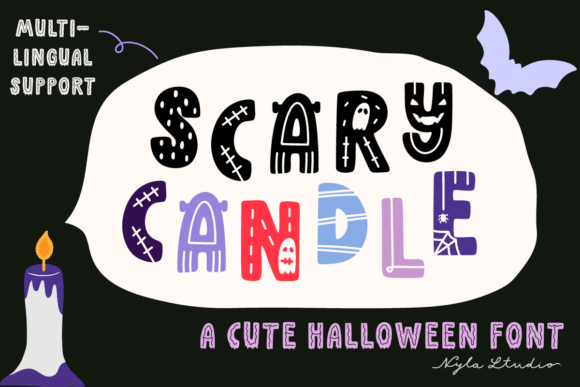 Scary Candle: A Playful Decorative Font That Delivers Campaign Personality