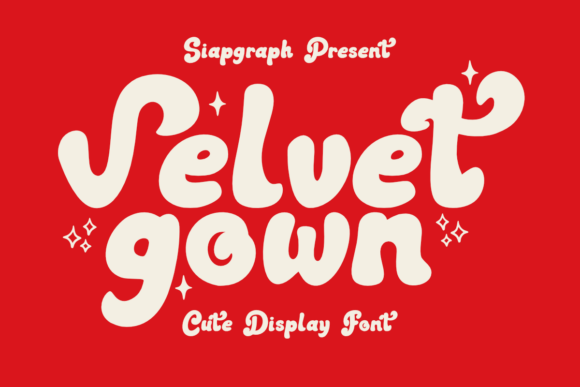 Velvet Gown: A Display Font That Commands Attention—Without Screaming